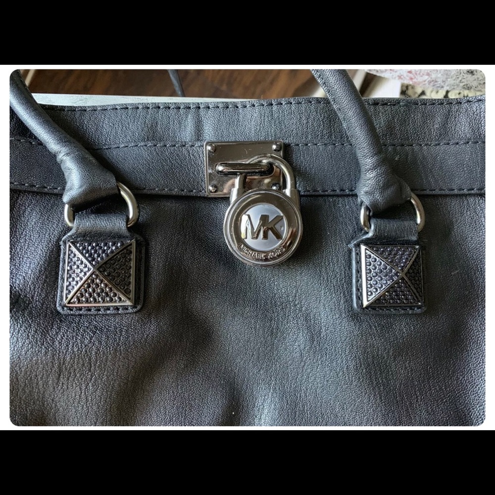Michael Kors Large Hamilton Bag W/Studded Detail